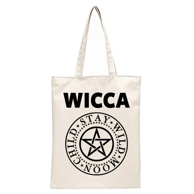 White Witch Tote Bags