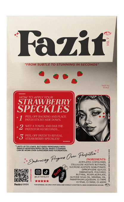 Fazit Temporary Makeup Patches – Stars, Freckles & Speckles –