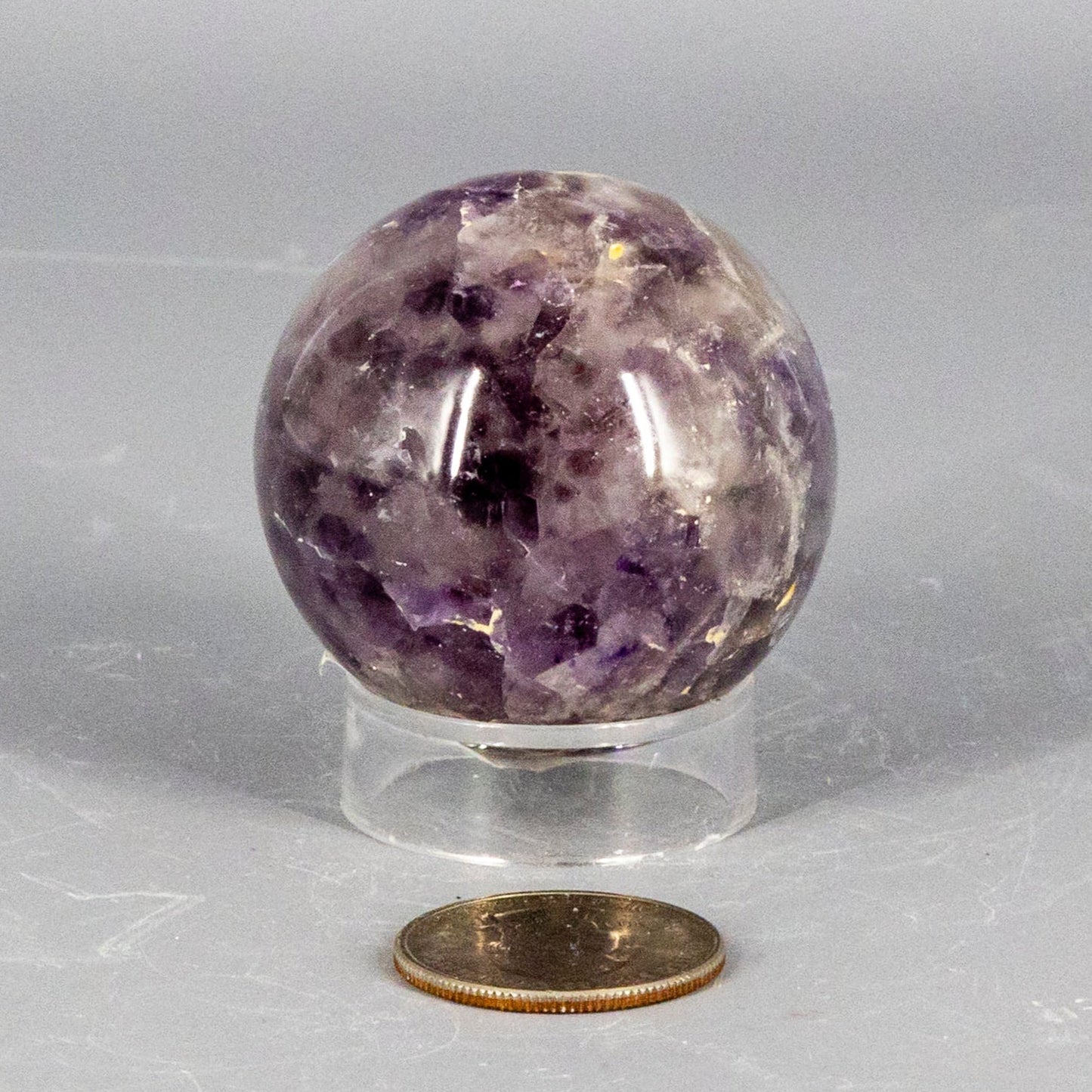 Stunning Amethyst Spheres 45-72mm – Amethyst 194g - 52mm Diameter Spheres