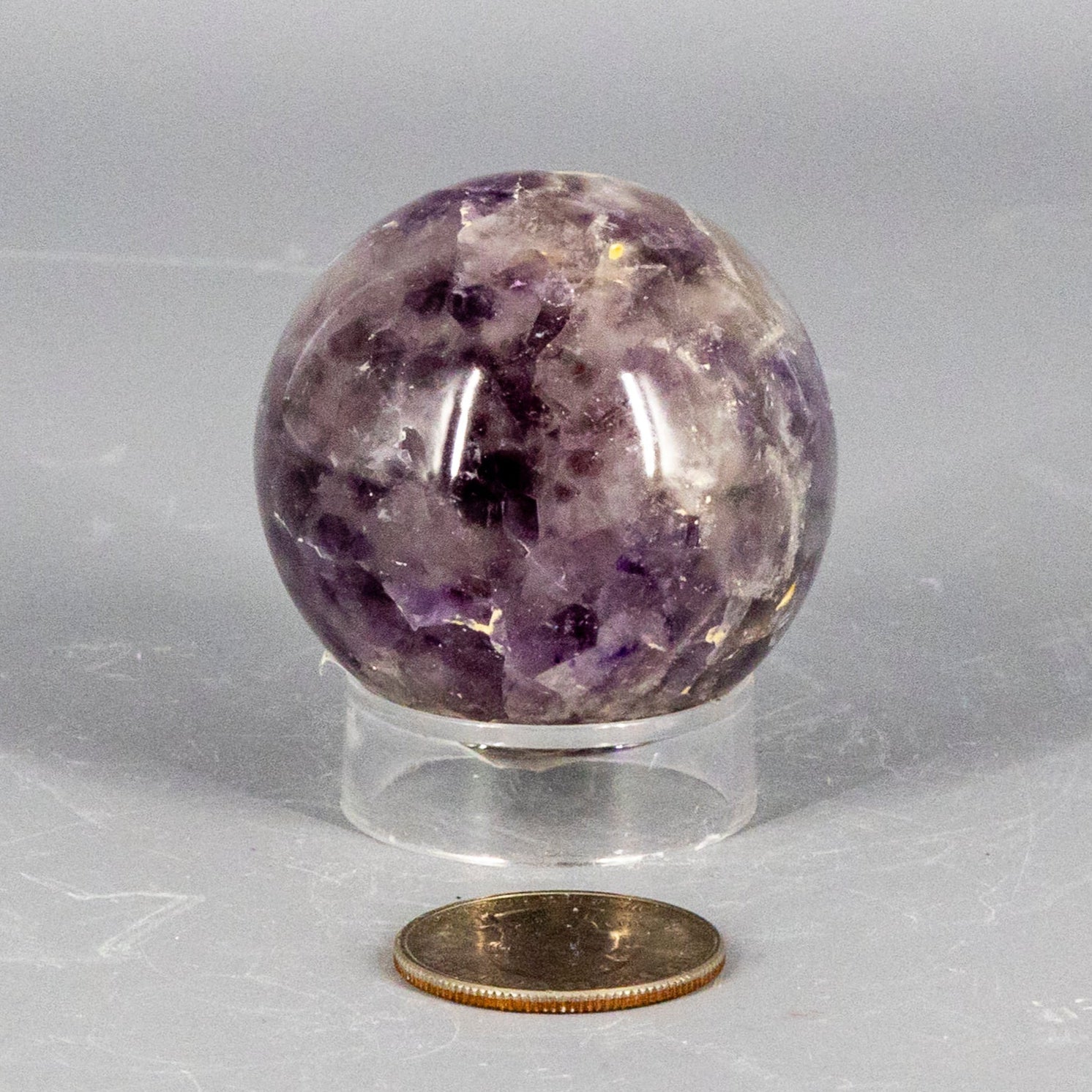 Stunning Amethyst Spheres 45-72mm – Amethyst 194g - 52mm Diameter Spheres