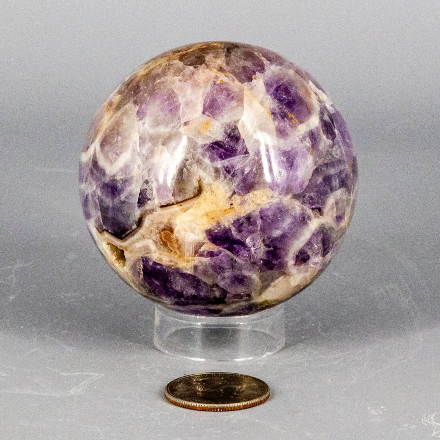 Stunning Amethyst Spheres 45-72mm – Amethyst 406g - 65mm Diameter Spheres