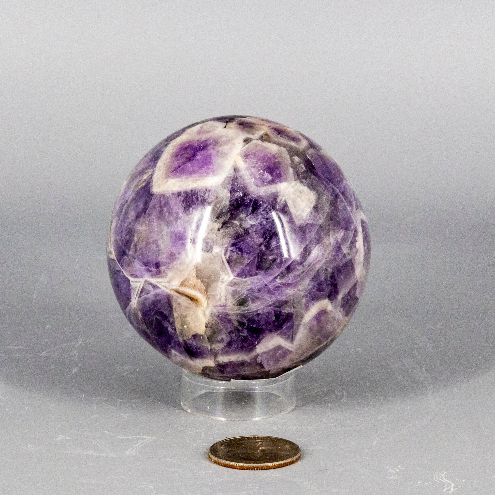 Stunning Amethyst Spheres 45-72mm – Amethyst 526g - 72mm Diameter Spheres