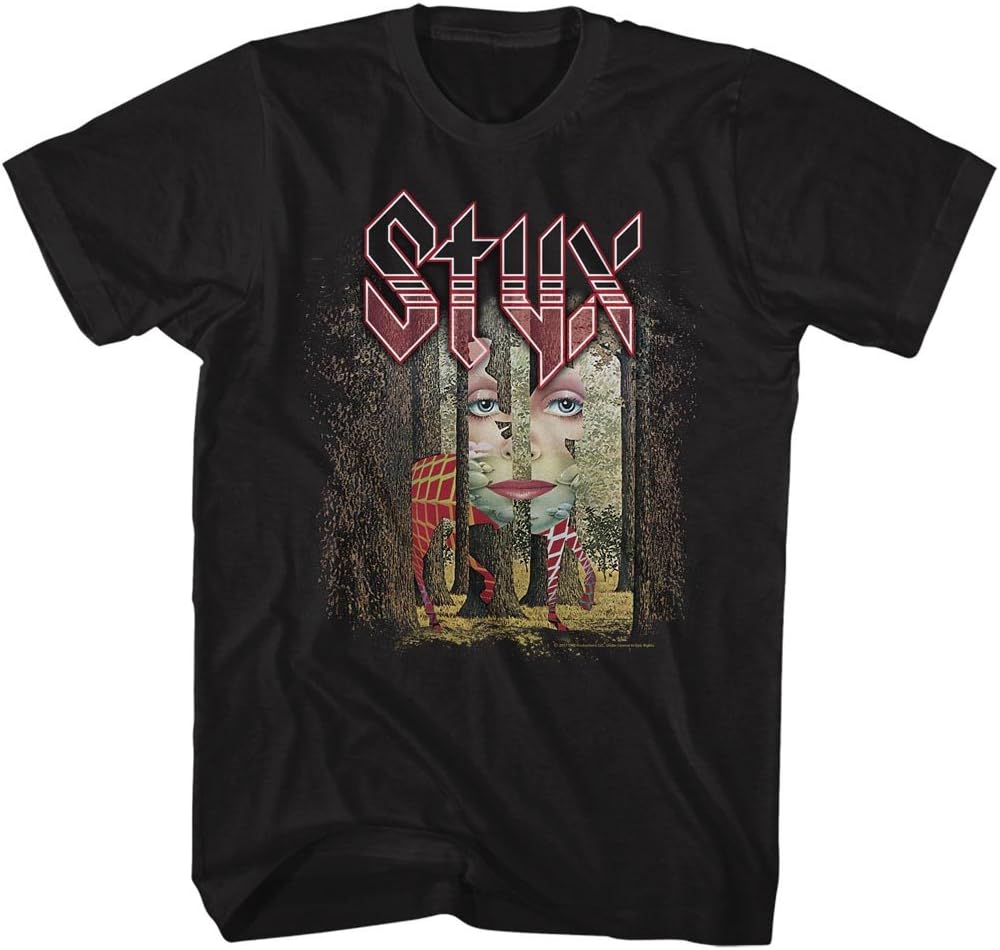Styx Grand Illusion T-Shirt | Vintage Band Tee – Men's T-shirts