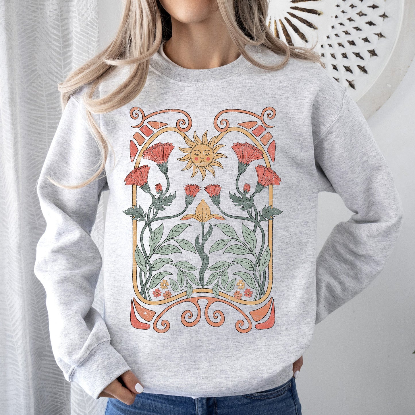 Sun Art Deco - Colorful Sweatshirt