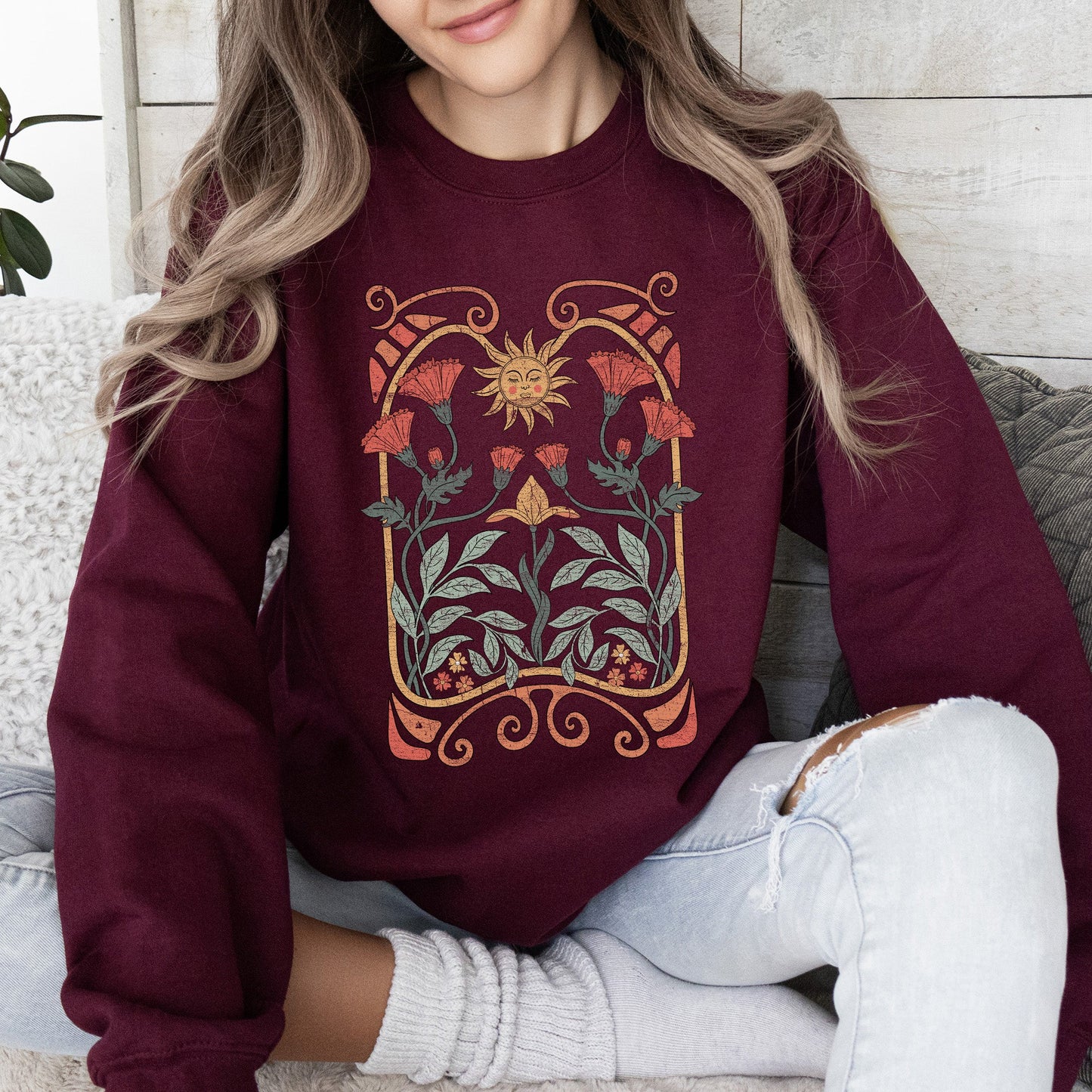Sun Art Deco - Colorful Sweatshirt