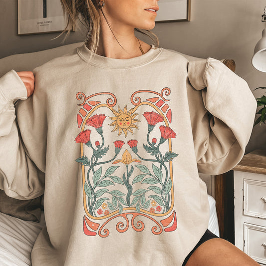 Sun Art Deco - Colorful Sweatshirt