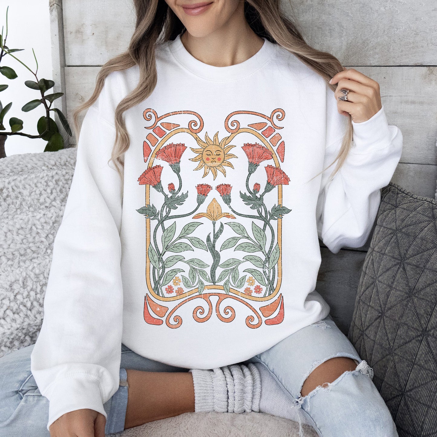 Sun Art Deco - Colorful Sweatshirt