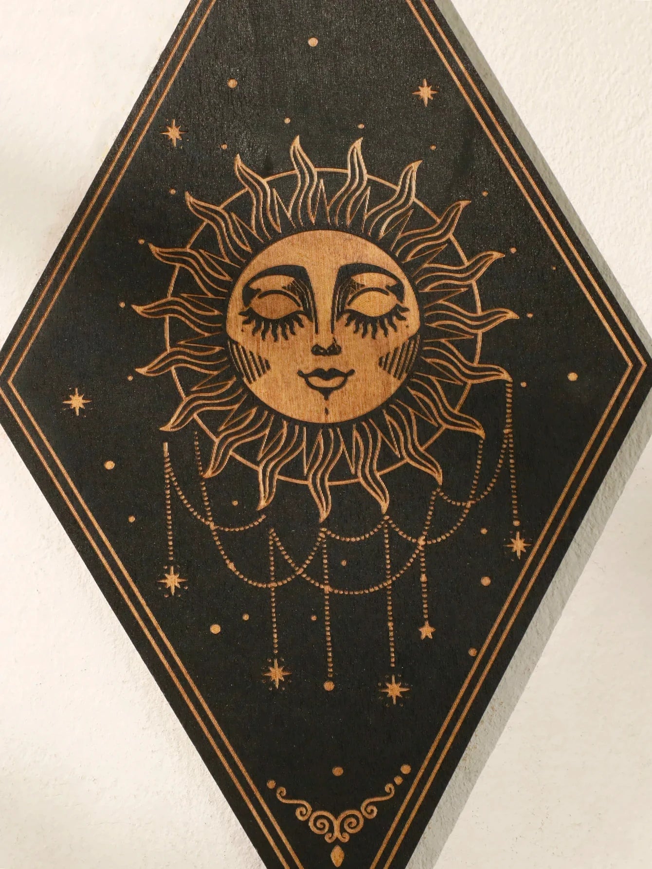 Wood Witchy Wall Plaques – home decor