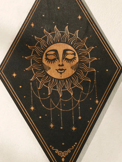 Wood Witchy Wall Plaques – home decor