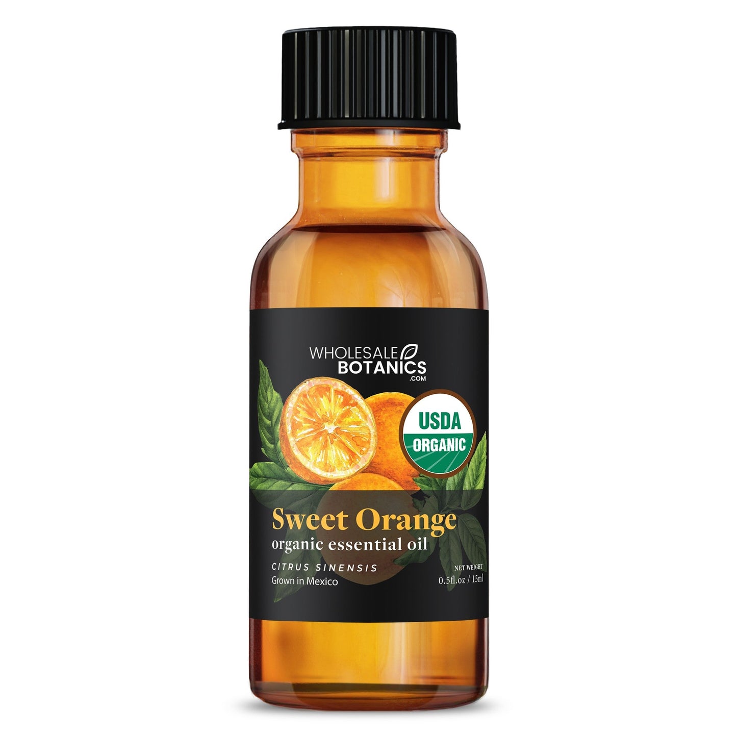 Organic Sweet Orange Essential Oil – .5 oz Organic_Essential_Oil
