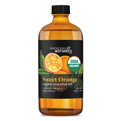 Organic Sweet Orange Essential Oil – 16 oz Organic_Essential_Oil