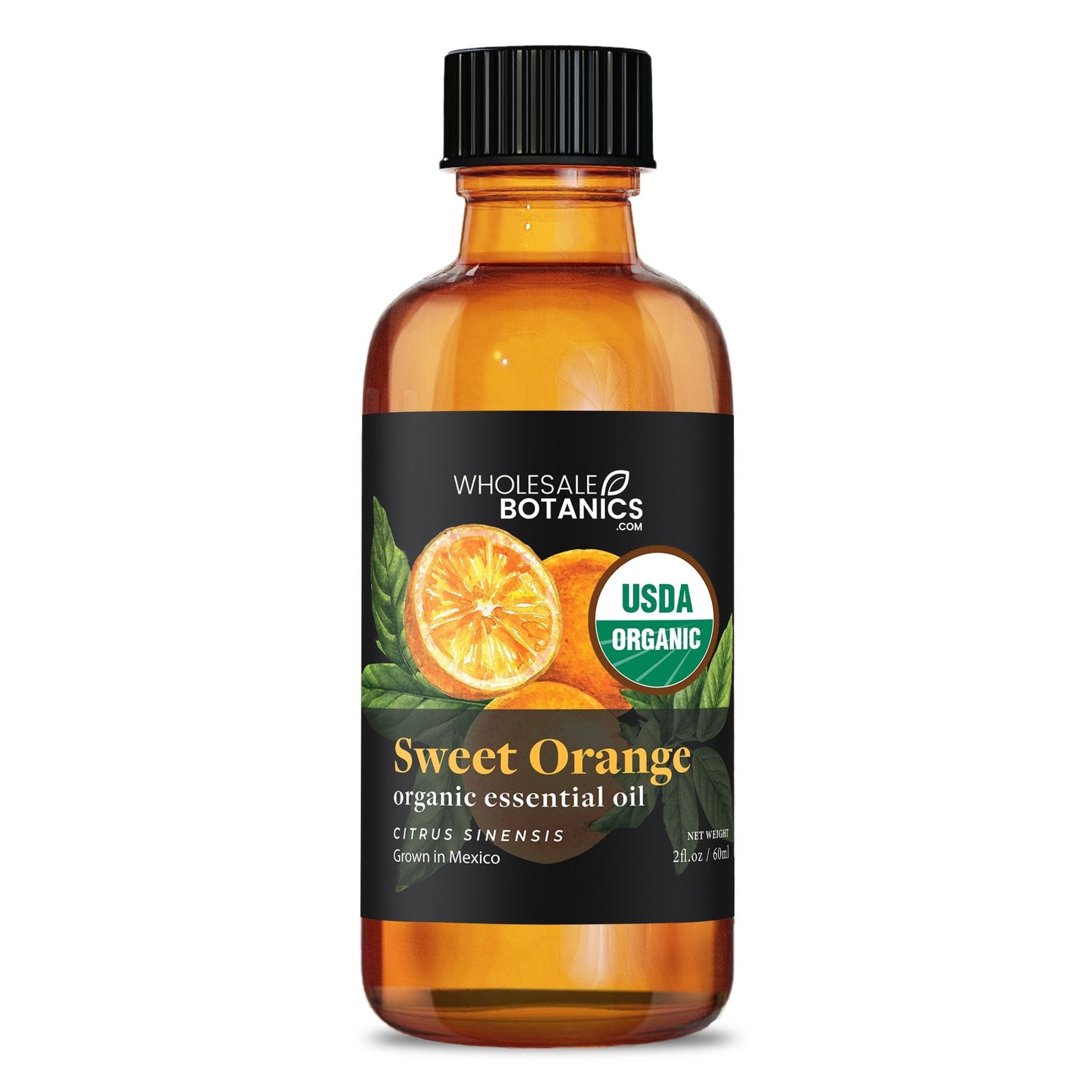Organic Sweet Orange Essential Oil – 2 oz Organic_Essential_Oil