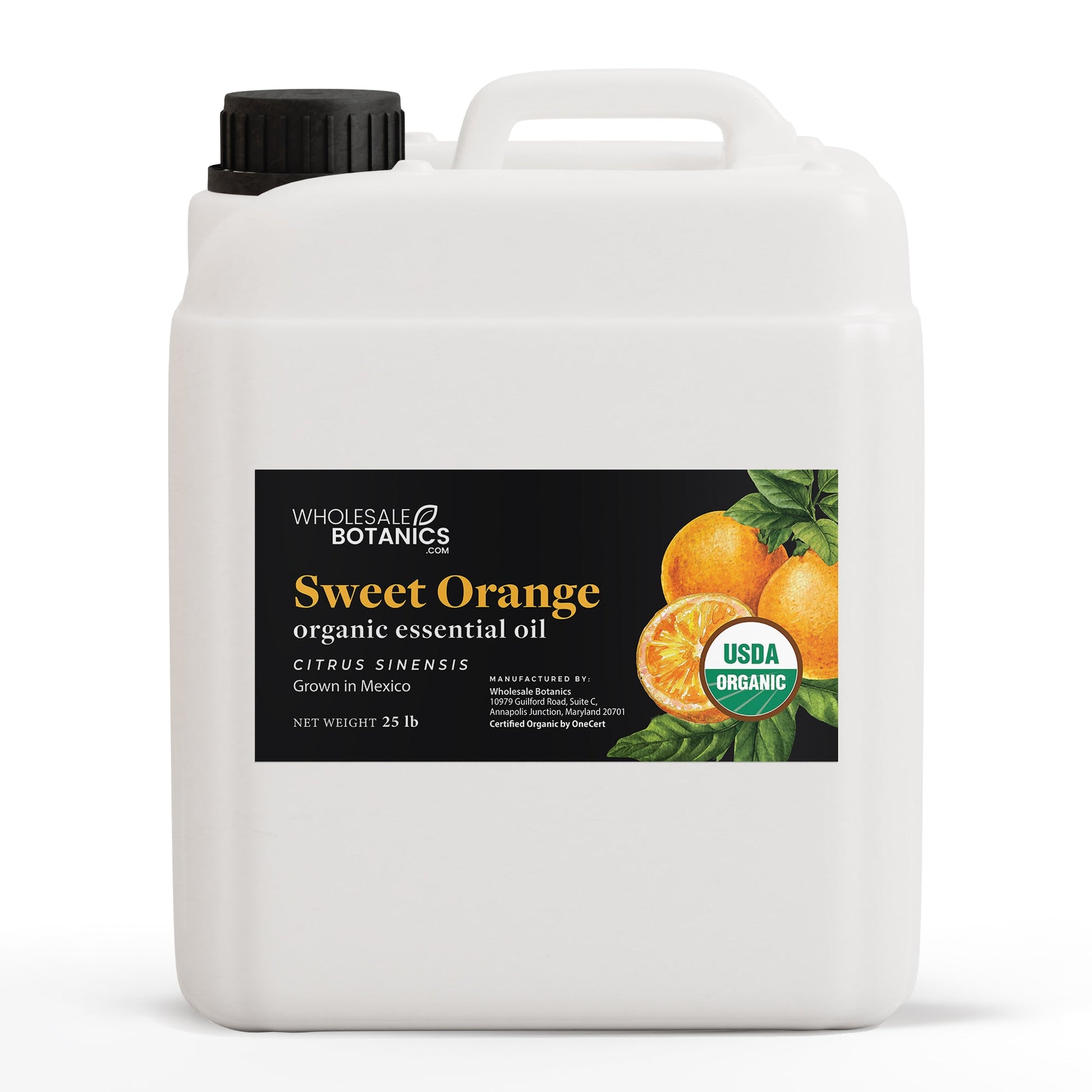 Organic Sweet Orange Essential Oil – 25 lbs Organic_Essential_Oil