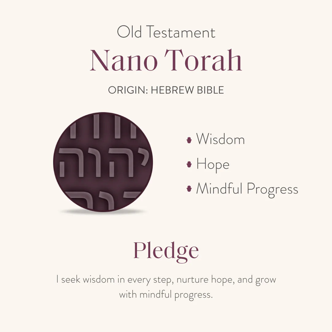 Illuminated Vision Sapphire Torah Nano Chip Necklace – Necklaces - Womens