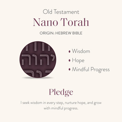Illuminated Vision Sapphire Torah Nano Chip Necklace – Necklaces - Womens