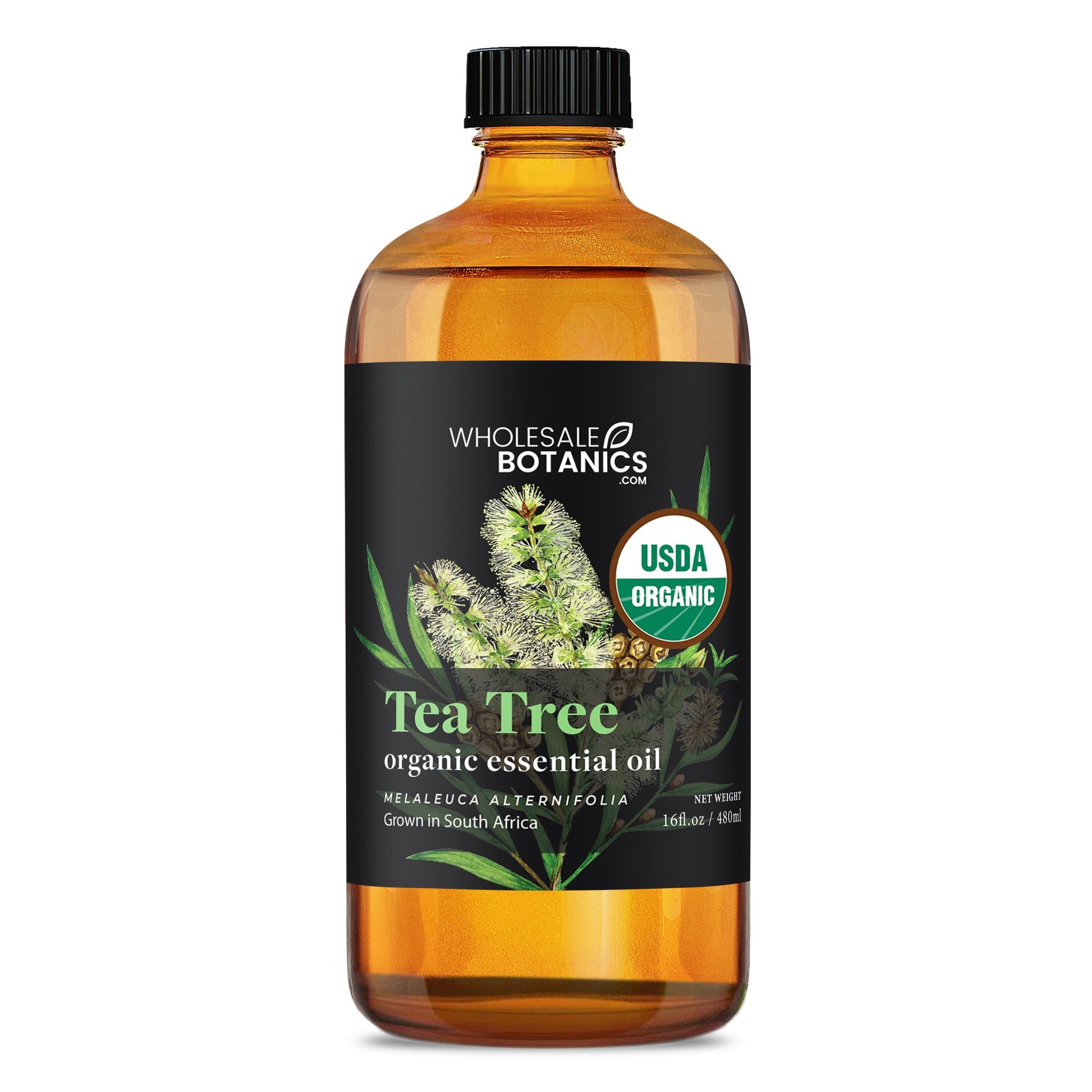 Organic Tea Tree Essential Oil – 16 oz Organic_Essential_Oil