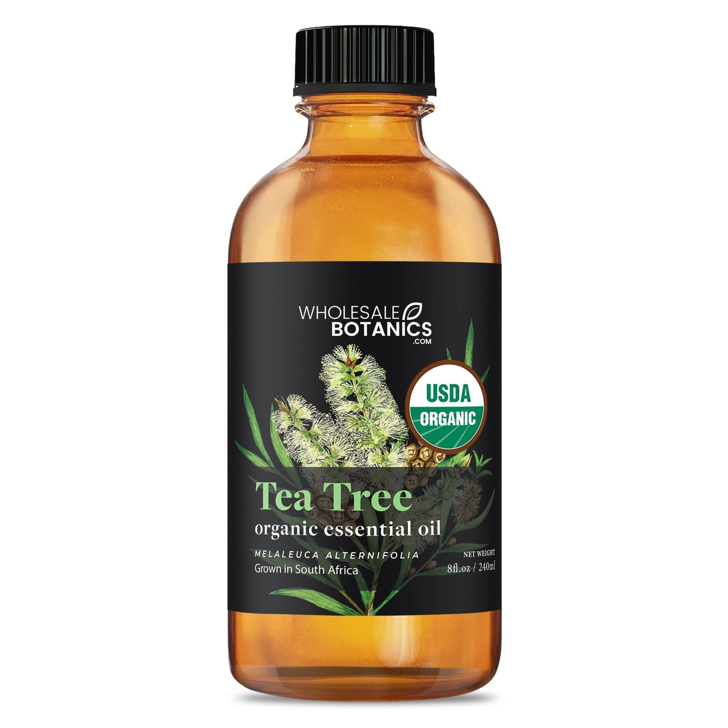 Organic Tea Tree Essential Oil – 8 oz Organic_Essential_Oil