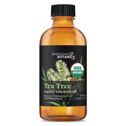Organic Tea Tree Essential Oil – 8 oz Organic_Essential_Oil
