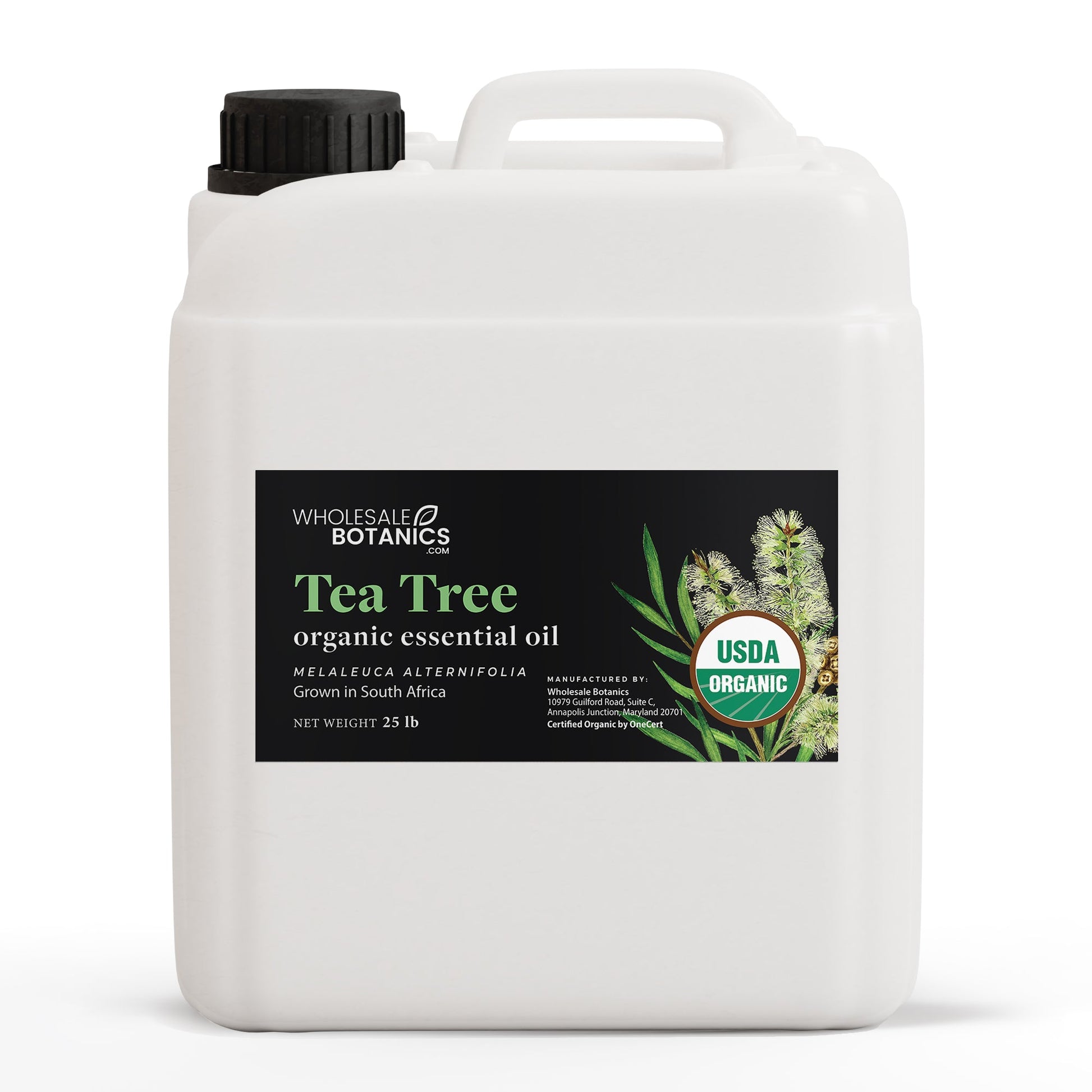 Organic Tea Tree Essential Oil – 25 lbs Organic_Essential_Oil