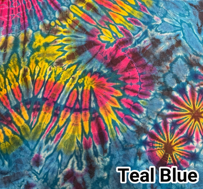 Tie Dye Halter Crop Top - Festival Boho Style