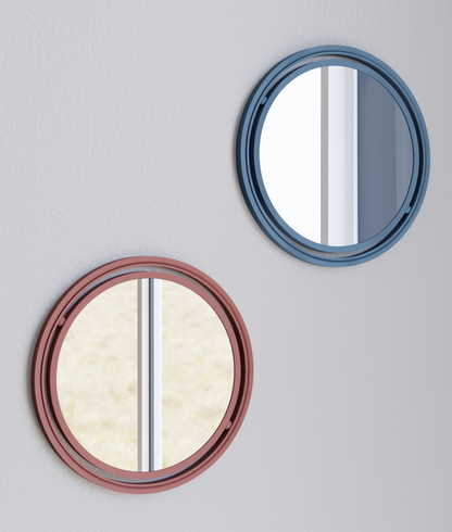 SET OF 3 GLOBE Mirror – Set of 3 Terracotta Mirror