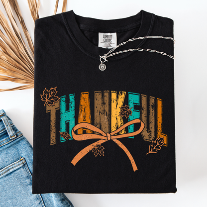 Thankful (Autumn or Thanksgiving) Comfort Colors T-Shirt