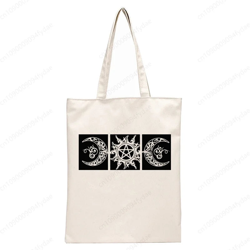 White Witch Tote Bags