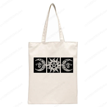 White Witch Tote Bags