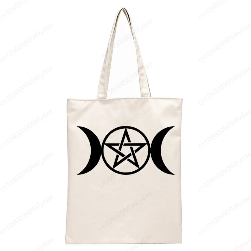 White Witch Tote Bags