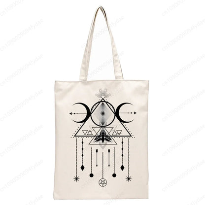 White Witch Tote Bags
