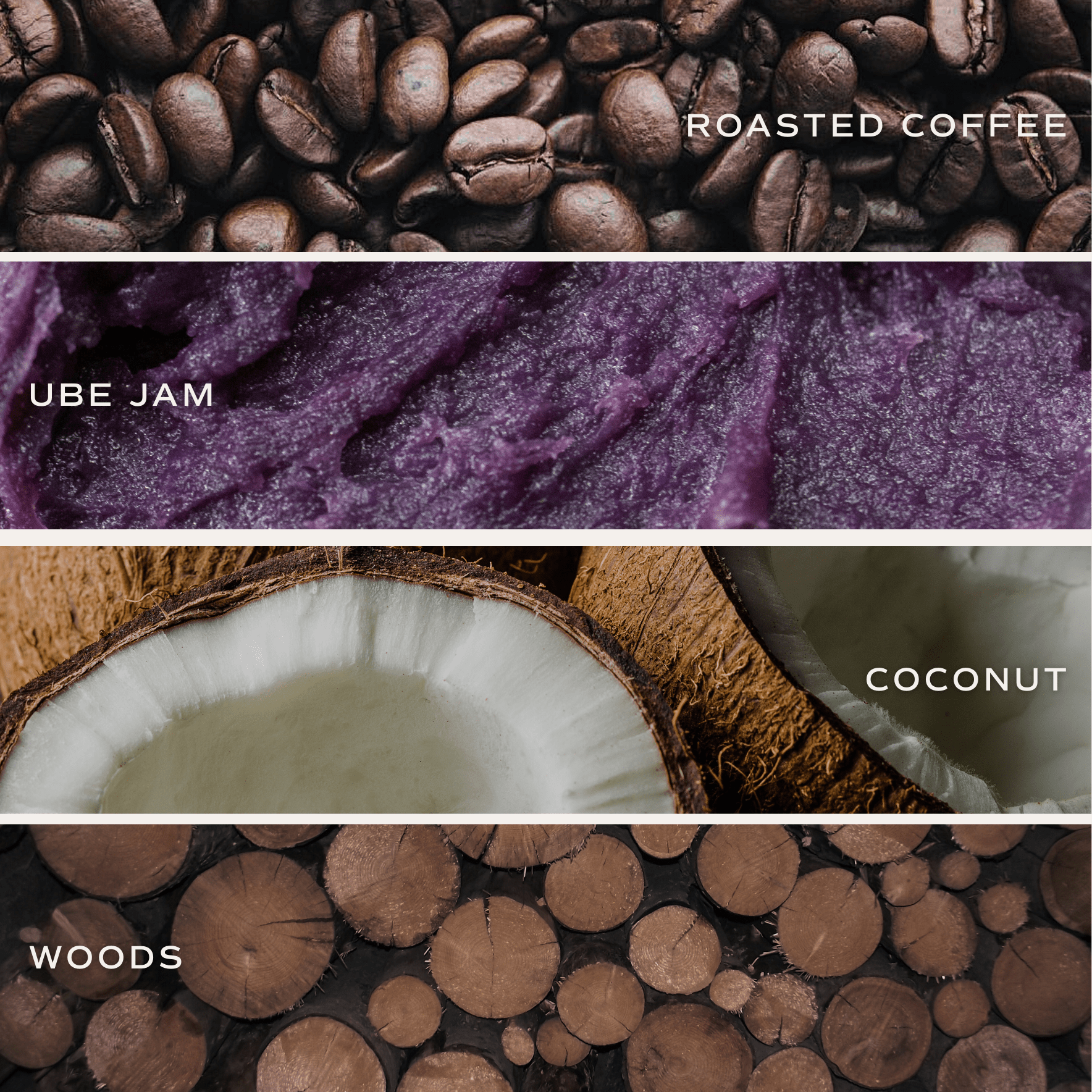 Ube Latte Soy Candle - Brown Matte Jar - 15 oz – Candles