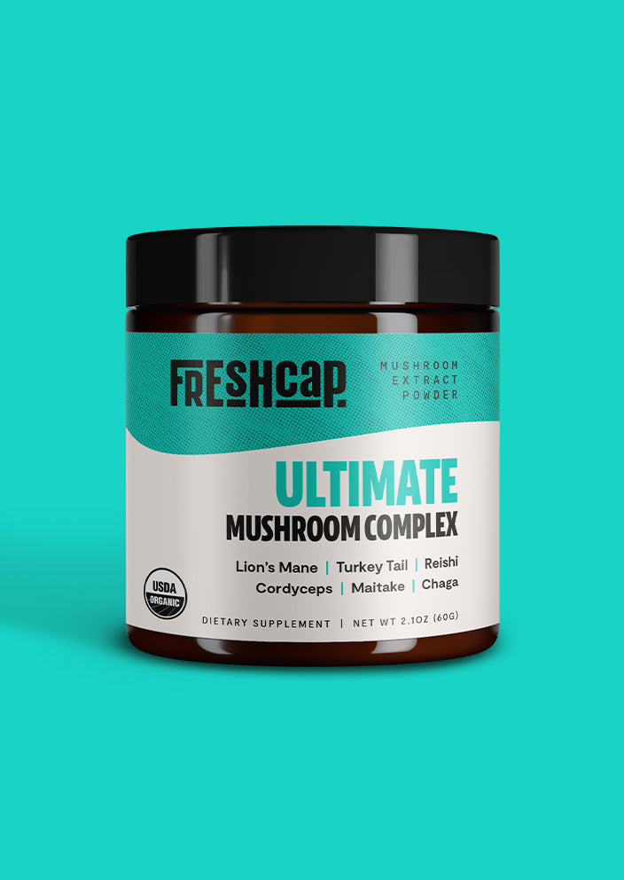 Ultimate Mushroom Complex Powder – 6 Mushroom Blend for Wellness
