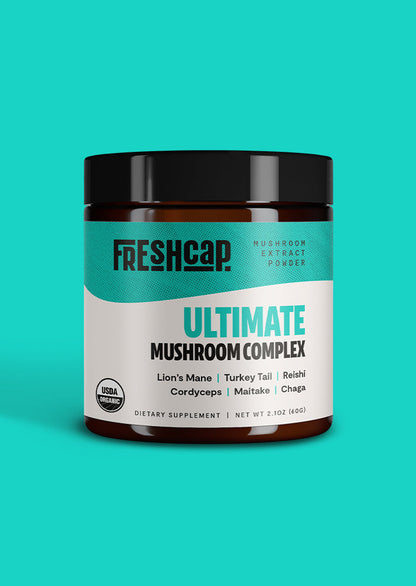 Ultimate Mushroom Complex Powder – 6 Mushroom Blend for Wellness