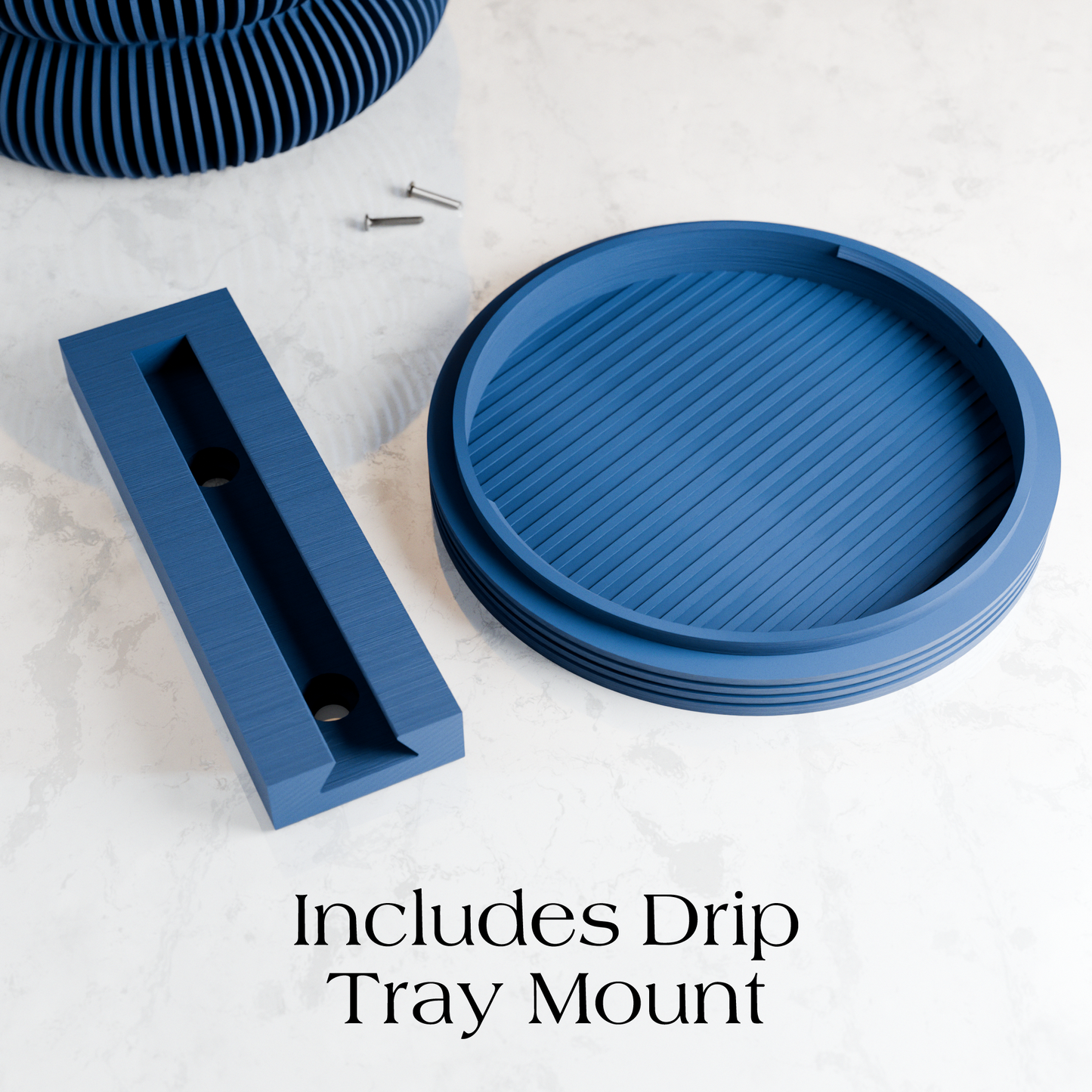 Wall Planter - Triple BUBBLES – Navy Blue Planter