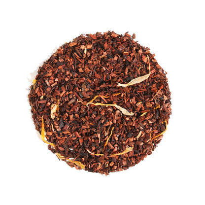 Vanilla Crème Herbal Tea – Honeybush with Calendula (Sold by the oz)