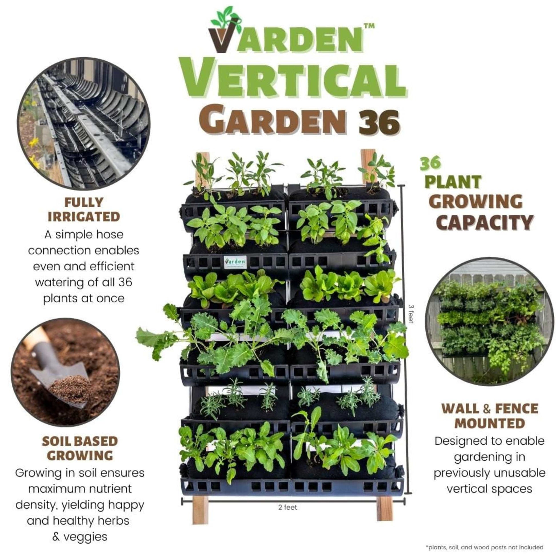 Varden™ Kitchen Garden – 2' x 3'