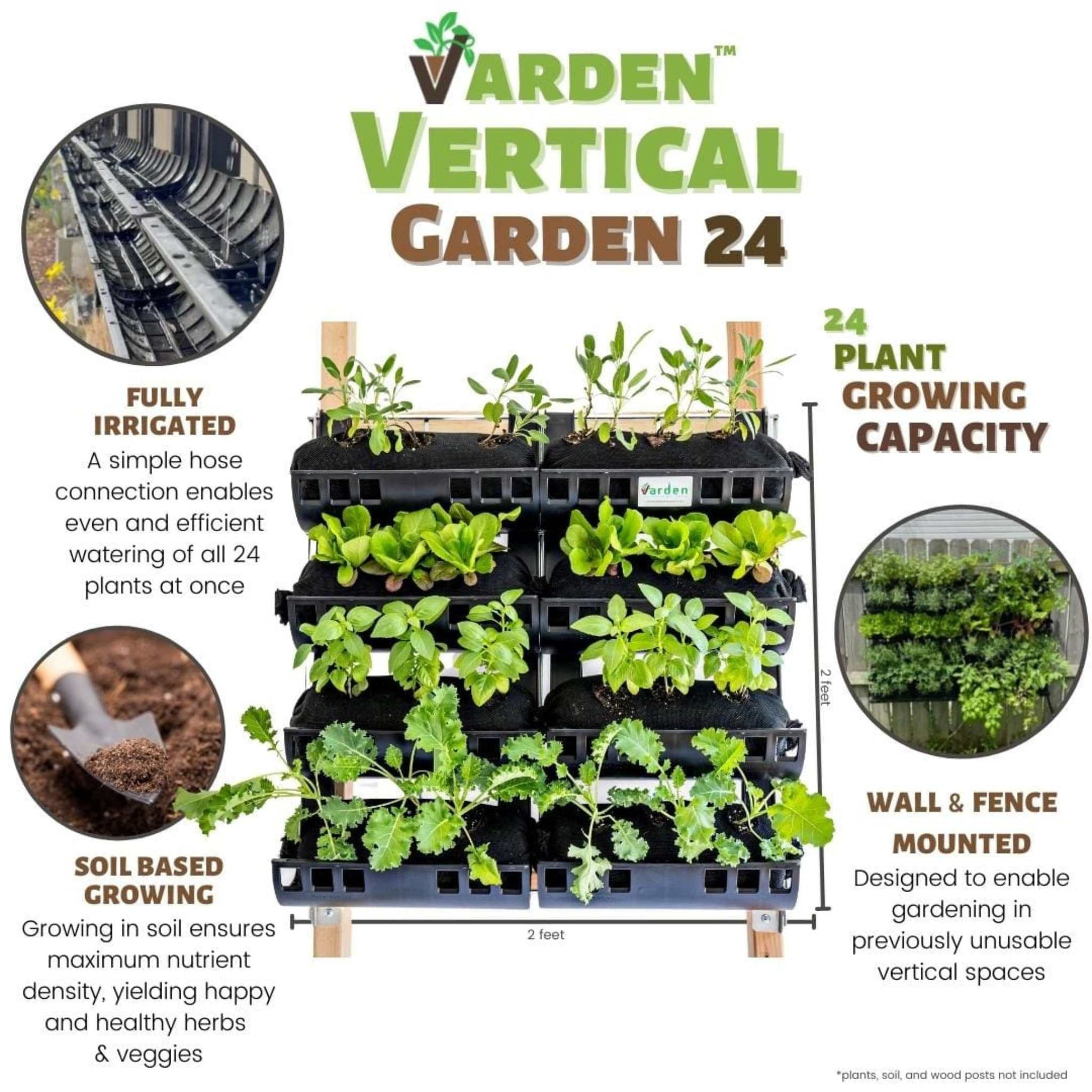 Varden™ Kitchen Garden – 2' x 2'