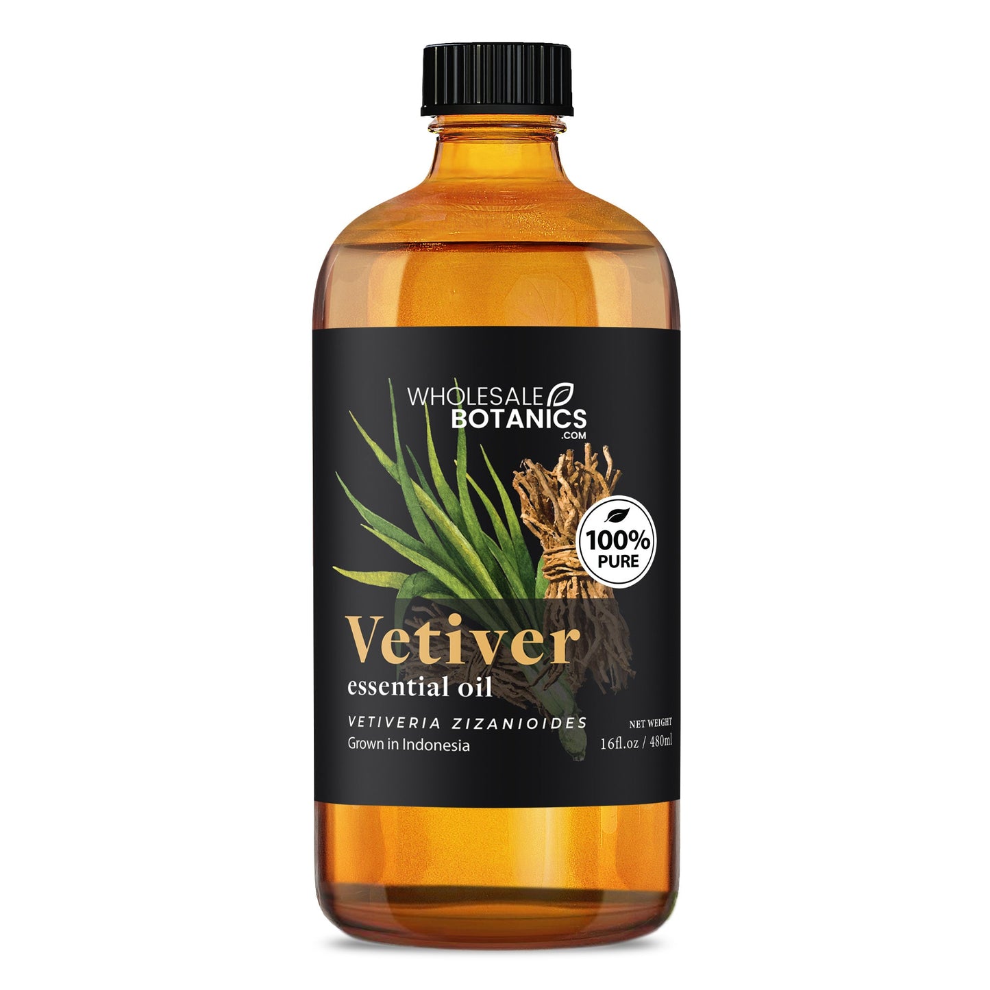 Vetiver Essential Oil – 16 oz Essential_Oil