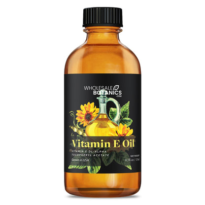 Pure Vitamin E Oil – Undiluted Skin & Hair Oil
