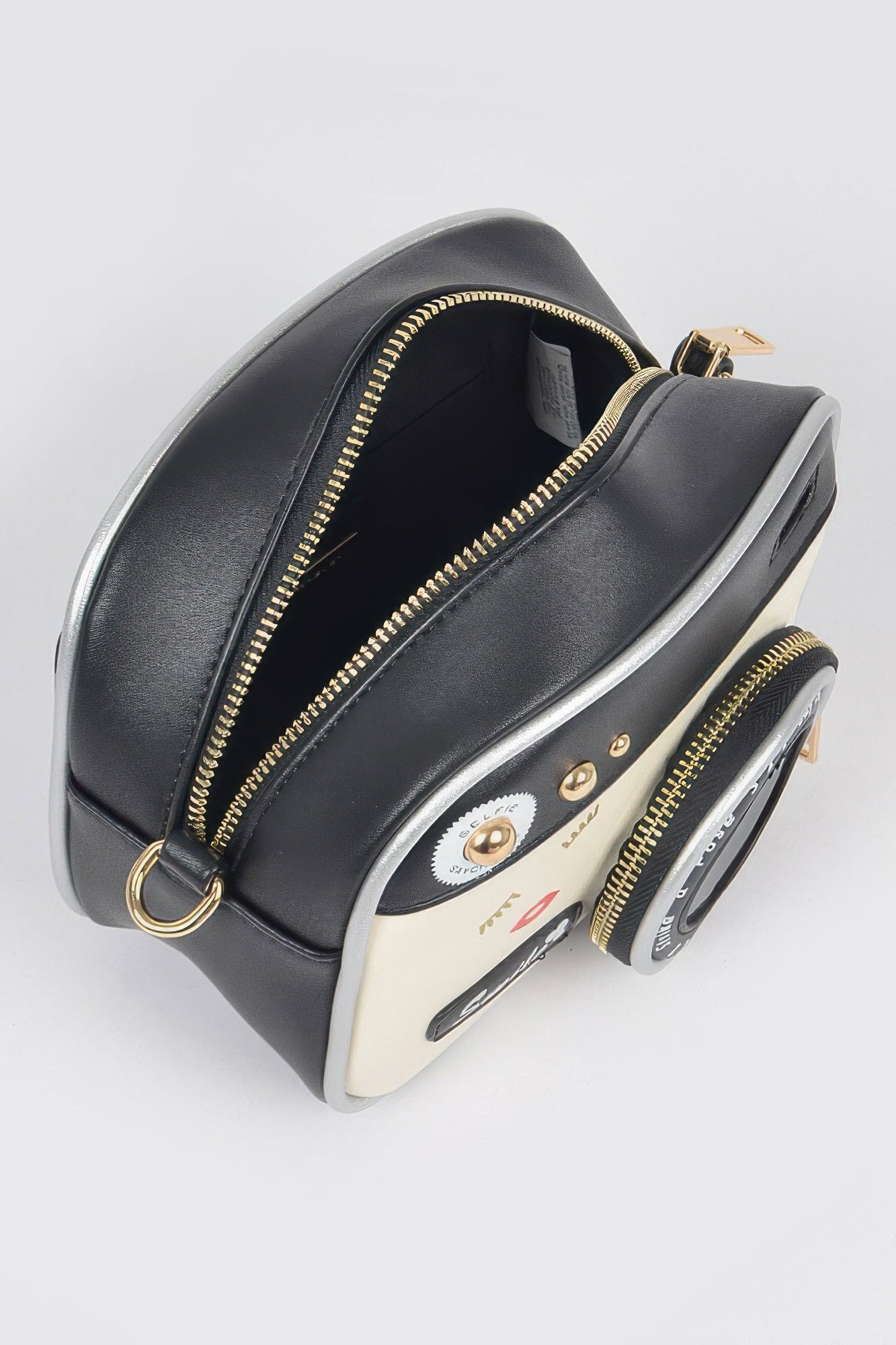 Camera Inspired Clutch – Black