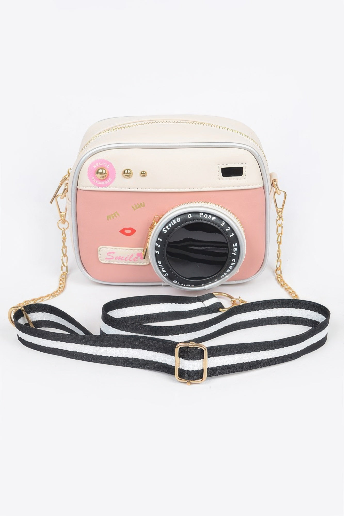 Camera Inspired Clutch – Pink