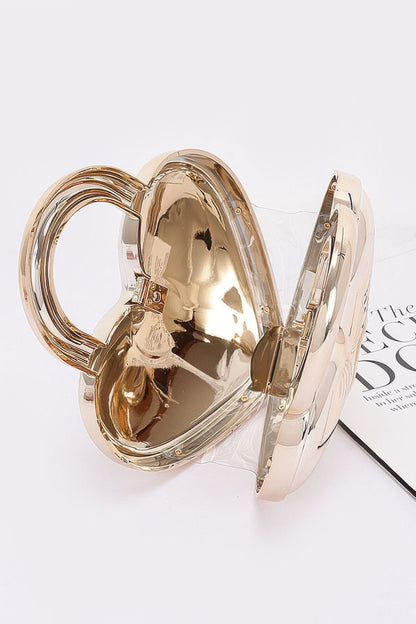 Metallic Acrylic Bag – Gold