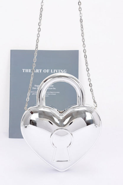 Metallic Acrylic Bag – Silver