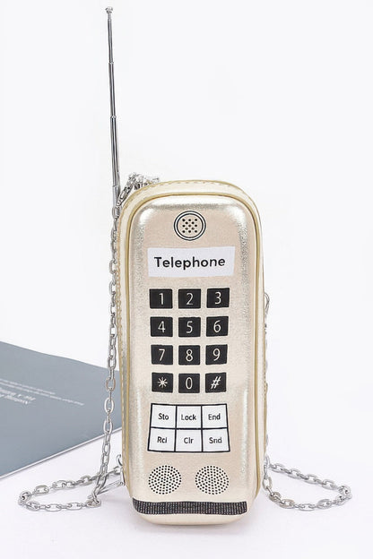 Metallic Handphone Novelty Bag –