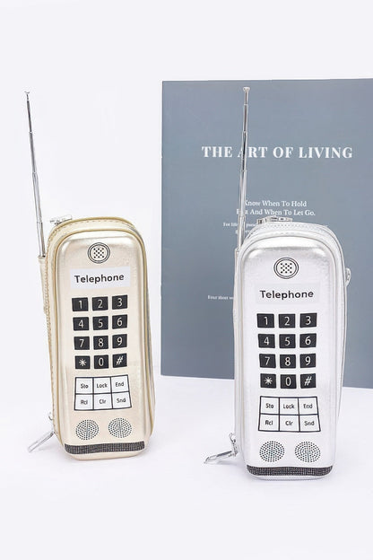 Metallic Handphone Novelty Bag –