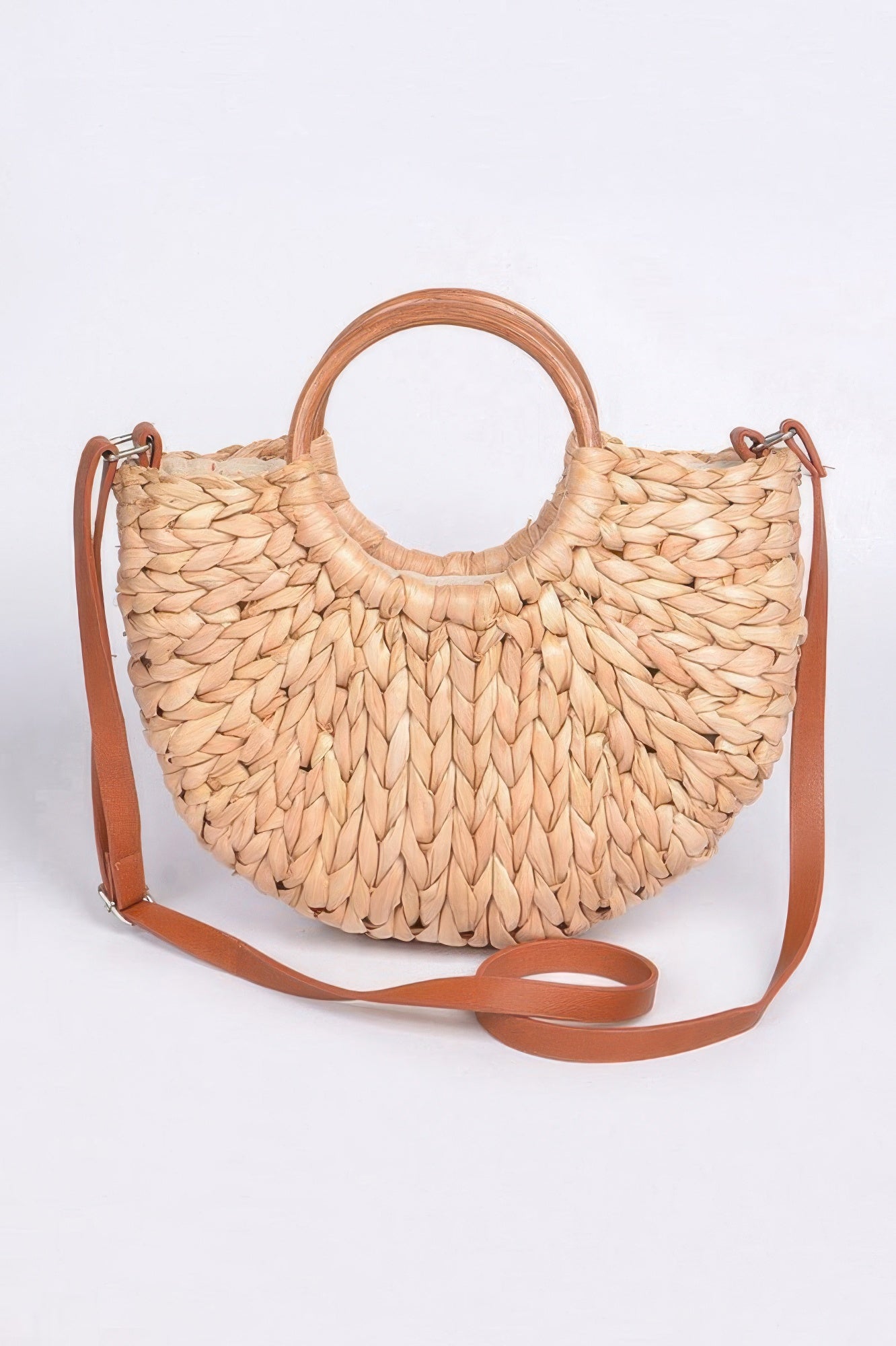 Twist Knotted Handled Clutch Bag –