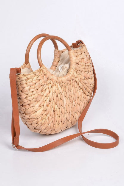 Twist Knotted Handled Clutch Bag –