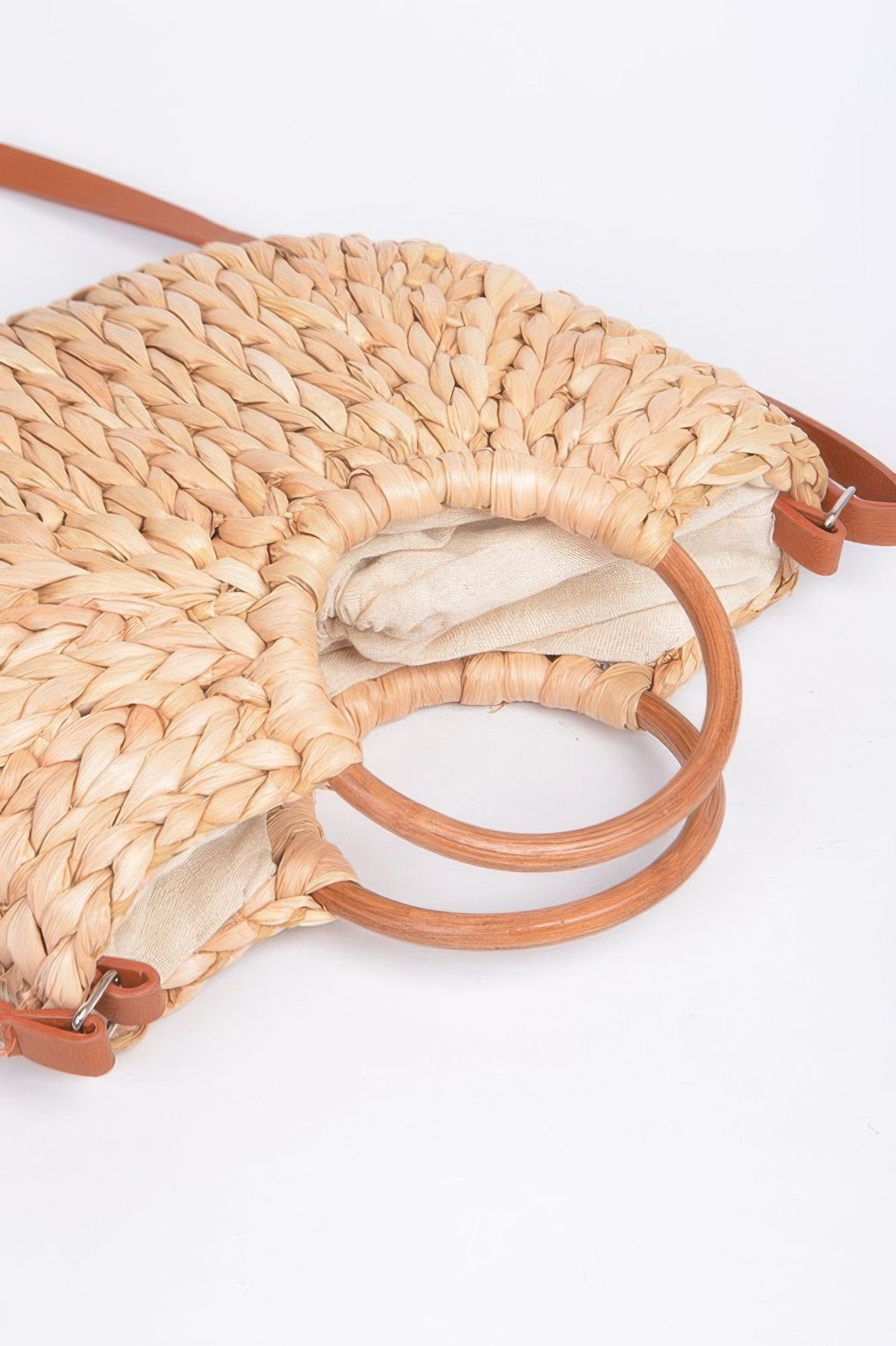 Twist Knotted Handled Clutch Bag –