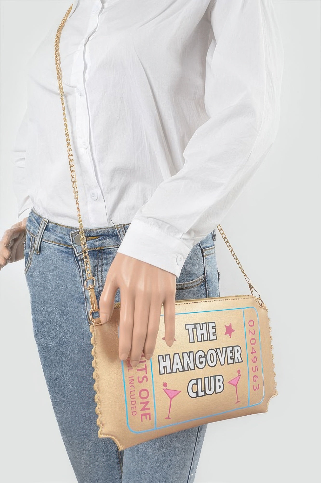 The Hangover Club Clutch – Gold