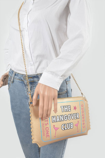 The Hangover Club Clutch – Gold